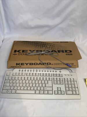 Mitsumi Model HY Keyboard Hotkeys PS/2 CD In Original Box | eBay