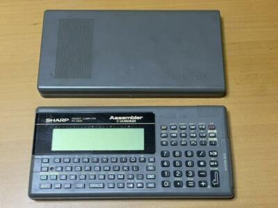 Used SHARP Pocket Computer PC-G830 CASL ASSEMBLER Moving work With