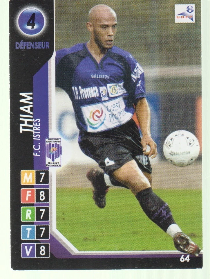 VIGNETTE PANINI DERBY TOTAL 2004 / 2005  F.C ISTRES  (THIAM) - Photo 1/1