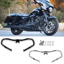 Engine Guard Crash Bars Compatible With Harley FLHX FLHXS Road King 2014-2021
