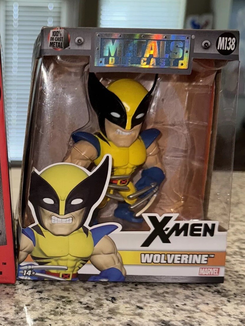 X-men Wolverine Metal Figs New In Box X Men Die Cast Figure