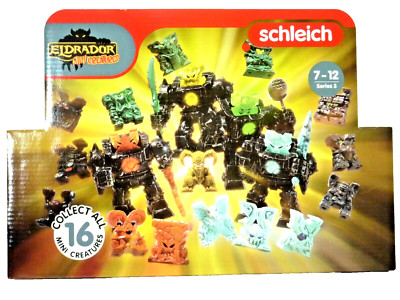 SCHLEICH ELDRADOR MINI CREATURES SERIES 3 WERBE AUFSTELLER PROMODISPLAY TEASER