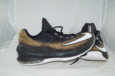 Nike Air Max INFURIATE  EU 44,5 US 10,5 Gold 852457-003 Schwarz Sportschuhe