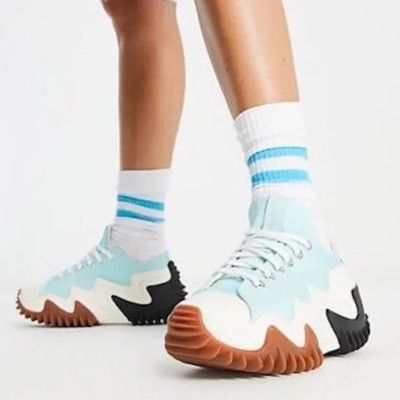 Converse Run Star Motion CX Platform Women's Low Top Sneaker Blue Size 7.5 NEW
