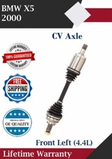 New OE Front Left CV Axle For 2000 BMW X5 4.4L Lifetime Warranty
