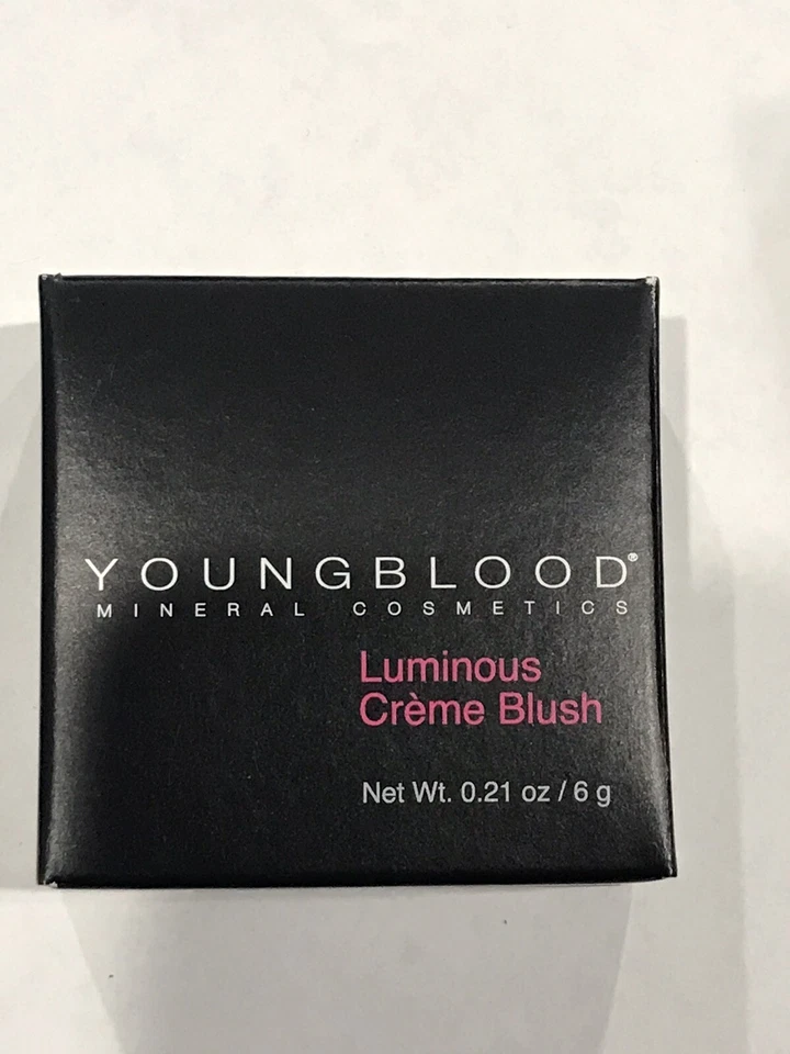 Rubor crema luminoso - Luxe Youngblood para mujer - 0,21 oz rubor color rubor mejillas Foto 4 de 4