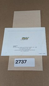 Joust - Nintendo NES- Manual Only **NO GAME!