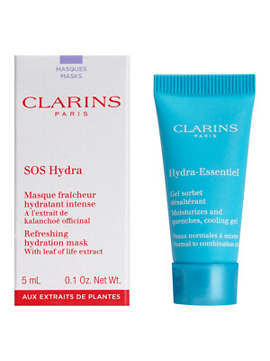 Clarins SOS Hydra Refreshing Hydration Mask 0.1 OZ
