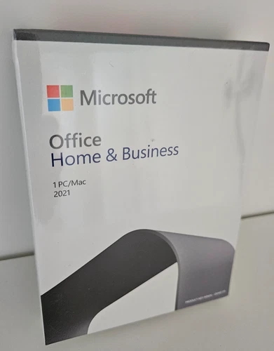 MS Office Home & Business 2021 | PC / Mac | Vollversion | Dauerlizenz | ML | BOX