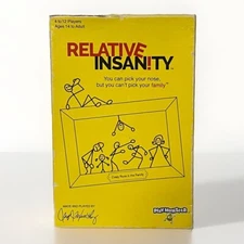 RELATIVE INSANITY Play Monster Family Game - Created by JEFF FOXWORTHY -COMPLETE