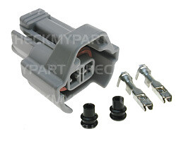 4 x Nippon Denso Hi Fuel injector wired plugs for Nissan Toyota connector - Picture 5 of 5