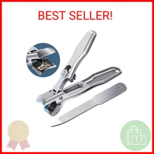 2024 Upgrade Nail Clippers for Men Thick Nails - DRMODE Large Wide Jaw Opening T