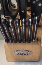 Cuisinart 21 Piece Cutlery Set with Block, St...