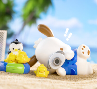 TOPTOY Sanrio Pochacco Holiday Beach Series Blind Box Confirmed