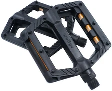 Wellgo B239DU Resin Platform Pedals 9/16" Black Mountain Bike BMX Composite flat