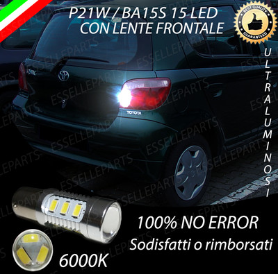 Lampade Led Retromarcia P21W Per BMW Z4 - E85 E86 (2003 - 2009) Con Tecnologia CANBUS - Foto 2