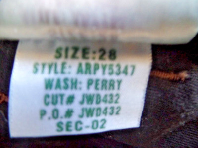 Jeans Joe's Dark Wash Perry Avec Ourlets - Taille 28, Longueur D'entrejambe 31, Coupe Boot Cut - Occasion Très Bon état