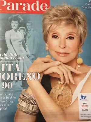 Parade Magazine. December 5, 2021.   RITA MORENO