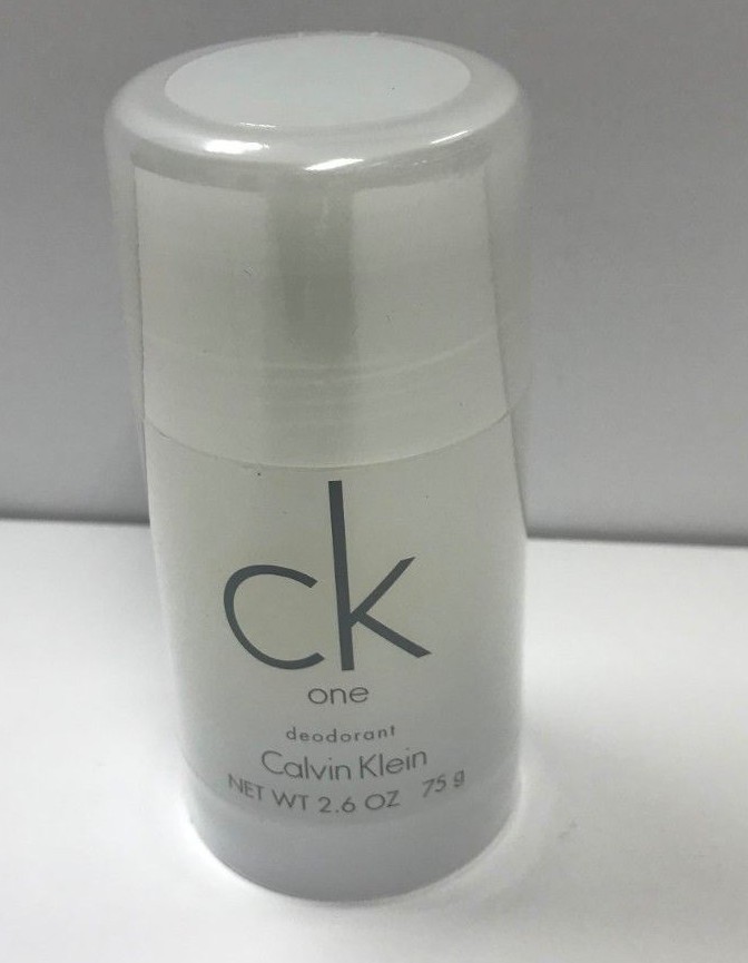 Calvin Klein CK One Deodorant Stick For Men 2.6 oz/75 g New Sealed