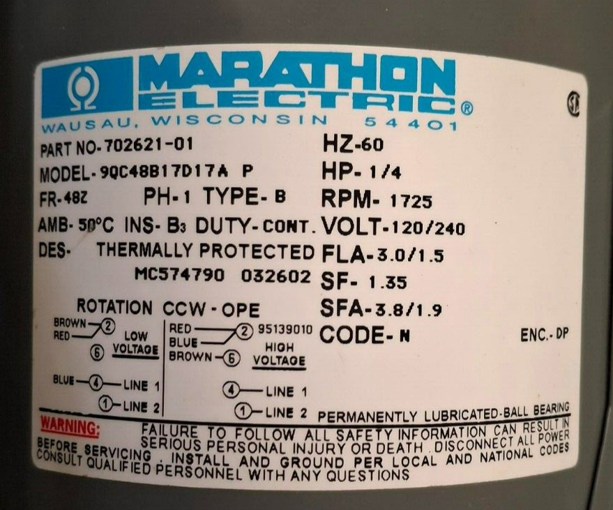 Motore Asciugatrice 100v-115v 200v-230v 60Hz 1PH Per Velocità - Foto 5