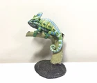 Japan Exclusive Colorata Reptile Veiled Chameleon Lizard Animal Figure