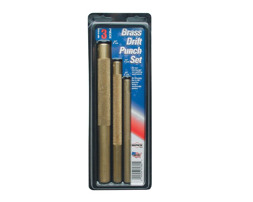 Mayhew Pro 61360 3 Pc. Brass Drift Punch Set eBay