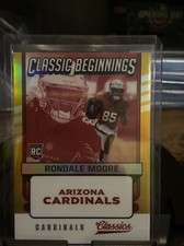 classic beginnings Rondale moore gold /75