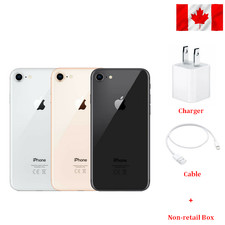 Apple iPhone 8 64GB/128GB/256GB Unlocked 4G LTE Smartphone - Very Good