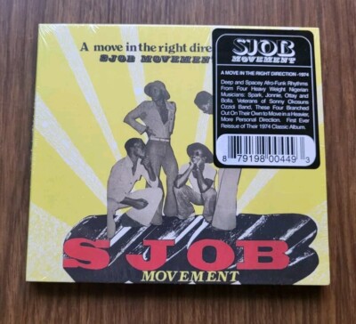 SJOB Movement - A Move In The Right Direction CD Reissue Academy LPs 2009 Sealed