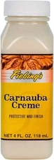 Fiebings Carnauba Creme 4oz   Protective Wax Finish