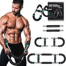 Saker Twister Arm Trainer, 40-100lb Adjustable Chest Workout Equipment, Arm Trai
