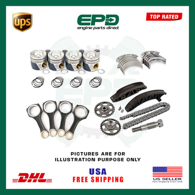 MERCEDES-BENZ SPRINTER C220 E220 PISTONS X4 & ENGINE REBUILD KIT OM651 2.1 CDI