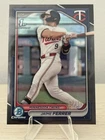 2024 Bowman Draft Jaime Ferrer 1st Bowman Minnesota Twins Black Refractor #/10🔥