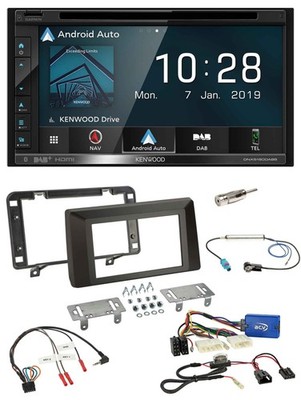 Kenwood DAB TMC USB 2DIN Lenkrad Bluetooth Navigation für Dacia Duster ab 2021