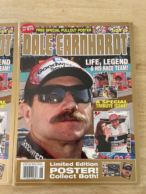 Dale EarnhardtCelebrity series magazine featuring 2  Dale Earnhardt,and 4 others