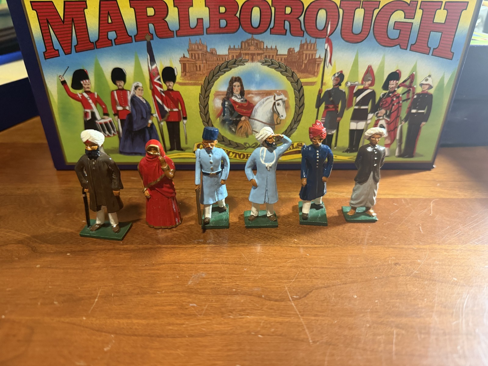 MARLBOROUGH DELHI DURBAR SET D6 *** INDIAN CIVILIANS *** L@@K!