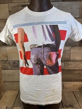 Maglietta Vintage 1984 Bruce Springsteen Born in the USA Concert Tour Lg L U.S.A.