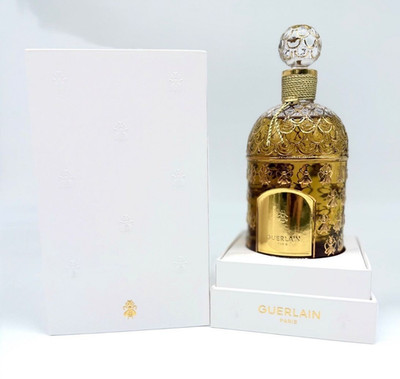 Guerlain Mitsouko EDP Limited Gold Bee Bottle Splash 250ml 8.4oz Perfume w/Box