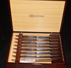 8 piece WÜSTHOF Culinary Steak Knife Set Stainless Steel with Presentation Box — photo 1