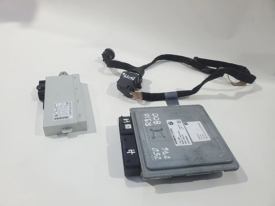 BMW 525I 2006 2007 OEM ECM Cas interruptor llave 7561684  Foto 2 de 4