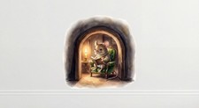 3D Maus Loch Wandtattoo Gemütlich Lesen Maus Aufkleber Sockelleiste Kunst 10x10cm