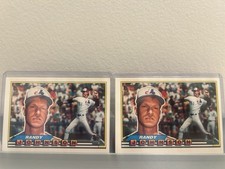 1989 Topps Big Randy Johnson #287 (RC) Montreal Expos, topps (x2)