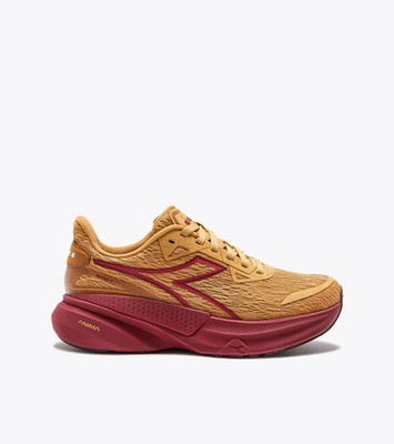 Women's Diadora Nucleo 2, Honey Yellow/Red Dahlia, 9 B Medium US
