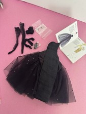 Dressmaker Details Couture Black Tie dress Doll Gown Barbie FR Booklet