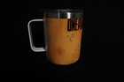 12oz Stainless Steel Mug | with Lid | Coffee Cup | Yellow | Anime Fan | — photo 2