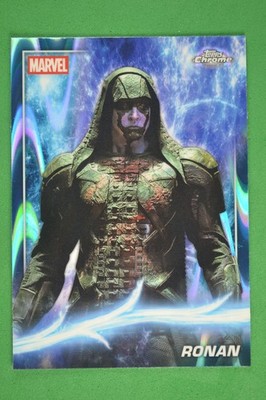 Ronan 2025 Topps Chrome Marvel Studios Sky Blue RayWave Refractor #46