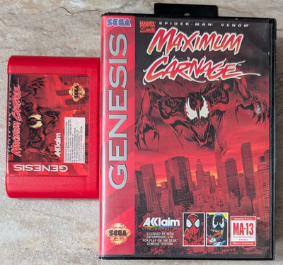 Maximum Carnage - Sega Mega Drive + Genesis - Spiel - MEGADRIVE