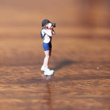 1/64 Scale Miniature Figure Photography Sand Table Realistic Resin Figurines