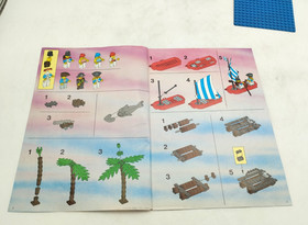 LEGO 6273 Rock Island Refuge Pirates 1 6285 6286 Pirate Ship 6276 Bundle