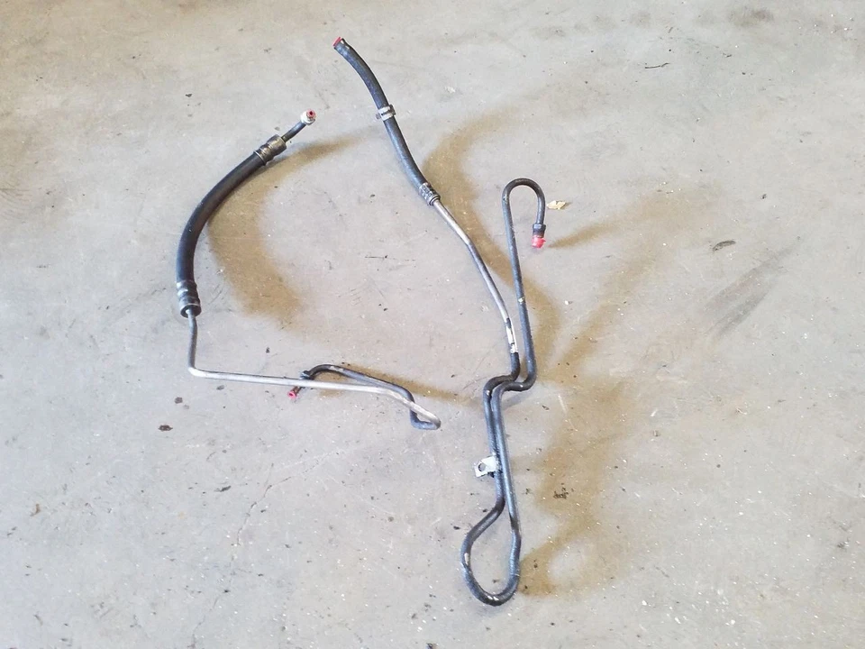 Líneas de bomba de dirección asistida de 4,9 L | Se adapta a 92 93 94 95 96 Ford F250 F350 Foto 2 de 4